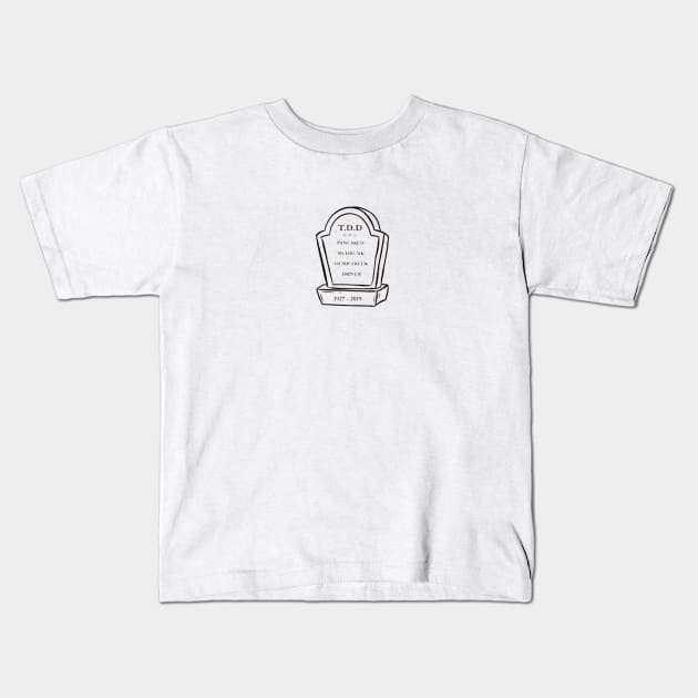 Robinson I Think You Should Kids T-Shirt by alpphadesignart